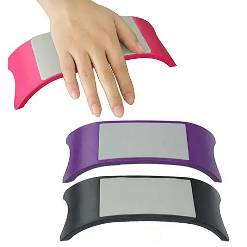 Пластиковая силиконовая подушка для ногтей художественная Подушка держатель