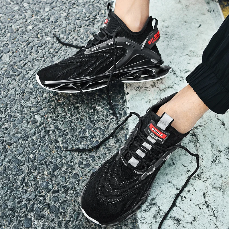 

Men's shoes 2021 new fashion net shoes running blade shoes men's fashion shoes summer breathable sports shoes men's shoes