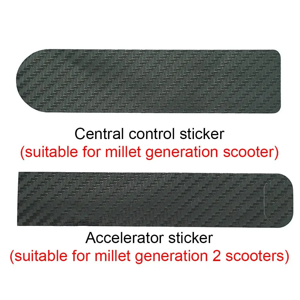 For Xiaomi M365 Electric Scooter Sticker Carbon Fiber Protective Film Switch Panel Films Accelerator Stickers Waterproof | Спорт и