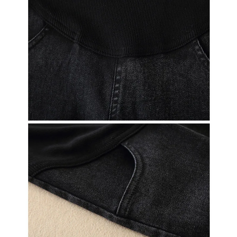 

Spring Elastic Waist Maternity Denim Jeans Pants For Pregnant Women Clothes Skinny Pregnancy Jeans Stretch Pants Gravidas Clothe