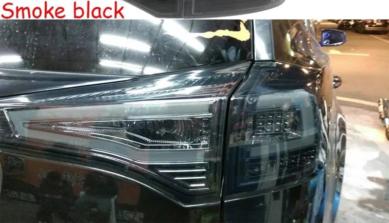 Светодиодная задняя подсветка черная версия для Toyota RAV4 led 2013 2015 tw|Фара авто в