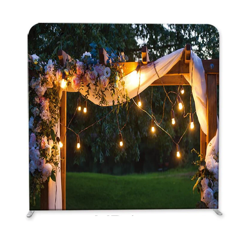 

7.5/8/10ft Straight Custom Pillow Case Advertising Display Stand Photo Booth Backdrop