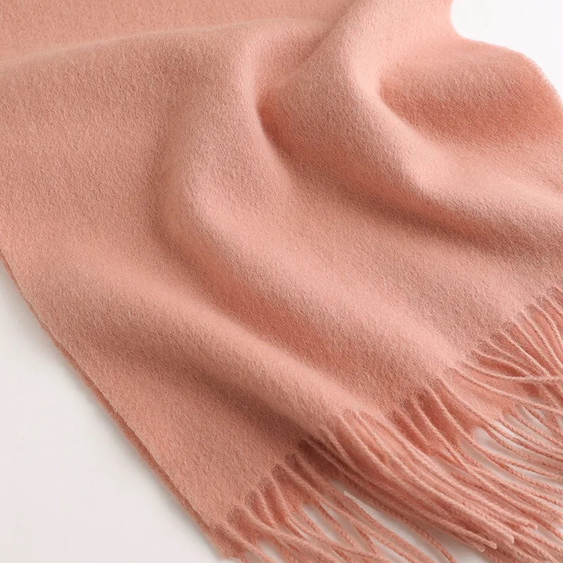 

100% Cashmere Scarf Women 2020 Winter Scarf Women's Elegant Casual Wool Scarf Thickened Wool Collar Scarf Boy Girl Scarf