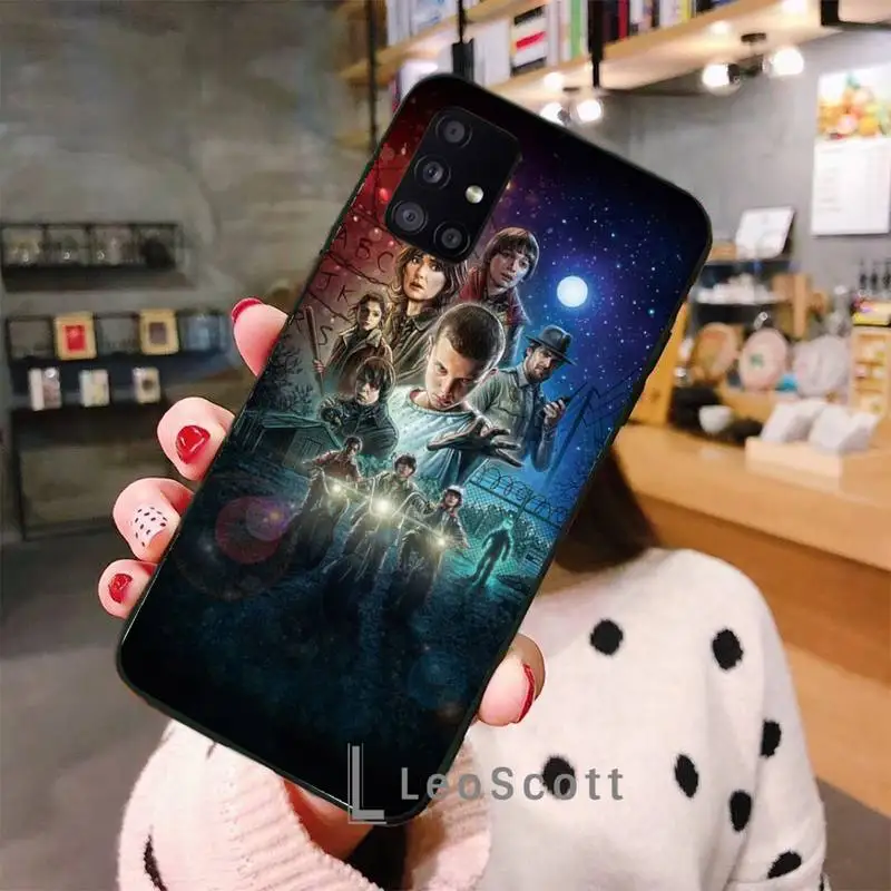 

stranger things season 3 newly arrive Phone Cases For Samsung A50 A51 A71 A31 A21S S8 S9 S10 S20 S21 Plus Fe Ultra 4G 5G