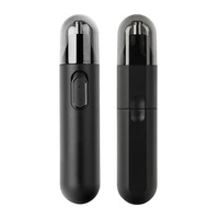 portable security professional painless nose and facial hair trimmer for men and women ear and nose hair trimmer