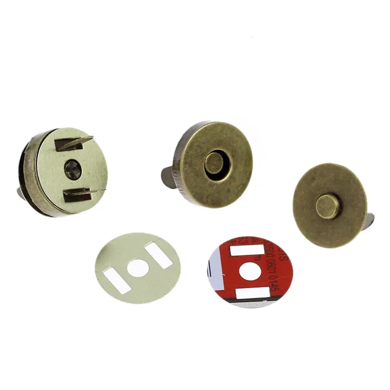 

Круглые магнитные застежки для кошельков, 18 мм, 5 комплектов