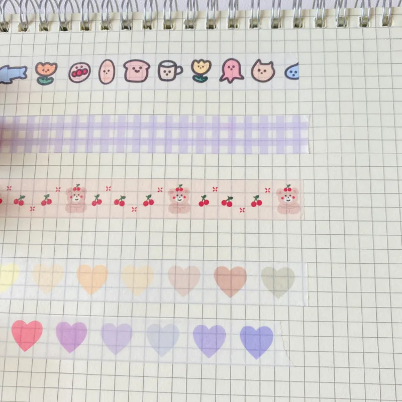 Милый мультяшный медведь вишня милая Васи лента 3 м корейский стиль Ins цветная