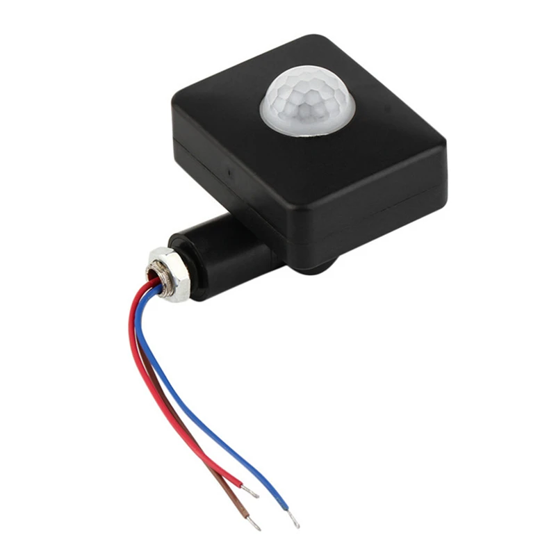 

10MM 12MM AC 85-265V High Quality Automatic Security PIR Infrared Motion Sensor Detector Wall Type LED Light Outdoor 160 Degrees