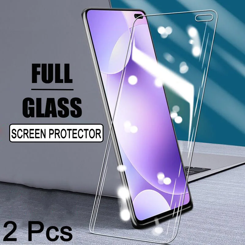 2 шт. полноэкранное закаленное стекло для Xiaomi Redmi K30 K20 PRO защита экрана от Blu-ray |