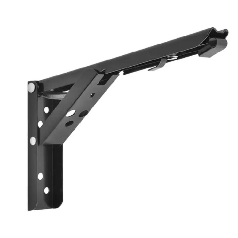 

X37E 2Pcs Triangle Folding Bracket Adjustable Wall Mounted Table Shelf Heavy Duty Bench Support Furniture Hardware Accessory