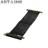 pci express3 0 16x flexible cable extension adapter riser card pc graphics card connector cable tt thermaltake core view chassis