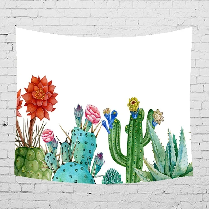 

INS Best Selling Mouth Hanging Cloth Casual Bedroom Decoration Northern European Cactus Art Home Decoration Accessories