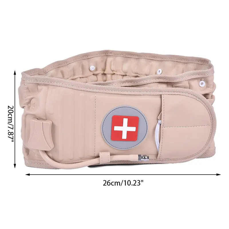 

Physical Lumbar Decompression Back Belt Back Support & Lumbar Traction Belt Spinal Air Traction Belt For Lower Back Pain Relief