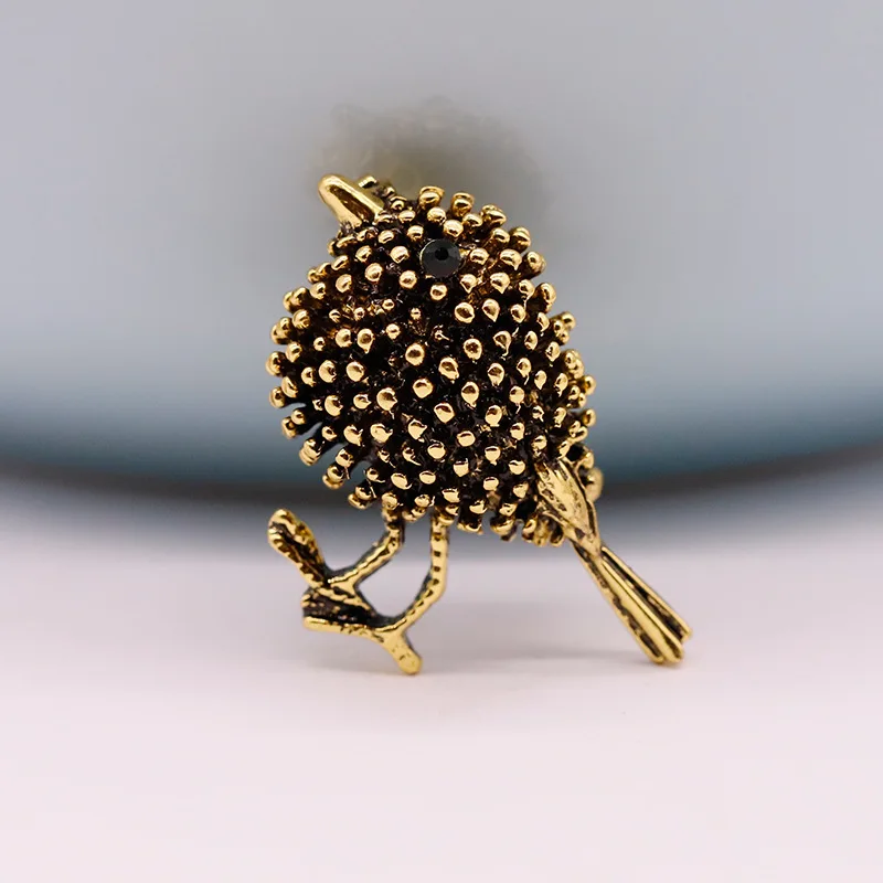 Модная маленькая милая брошь украшения милые Мультяшные птицы животное корсаж