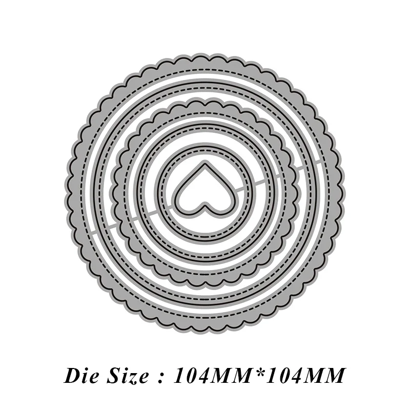 ługa koronkowa ramka wykrojniki do metalu dla majsterkowiczów album scrapbookingu papierowa dekoracja kartek rzemiosło tłoczenie 2021 nowe