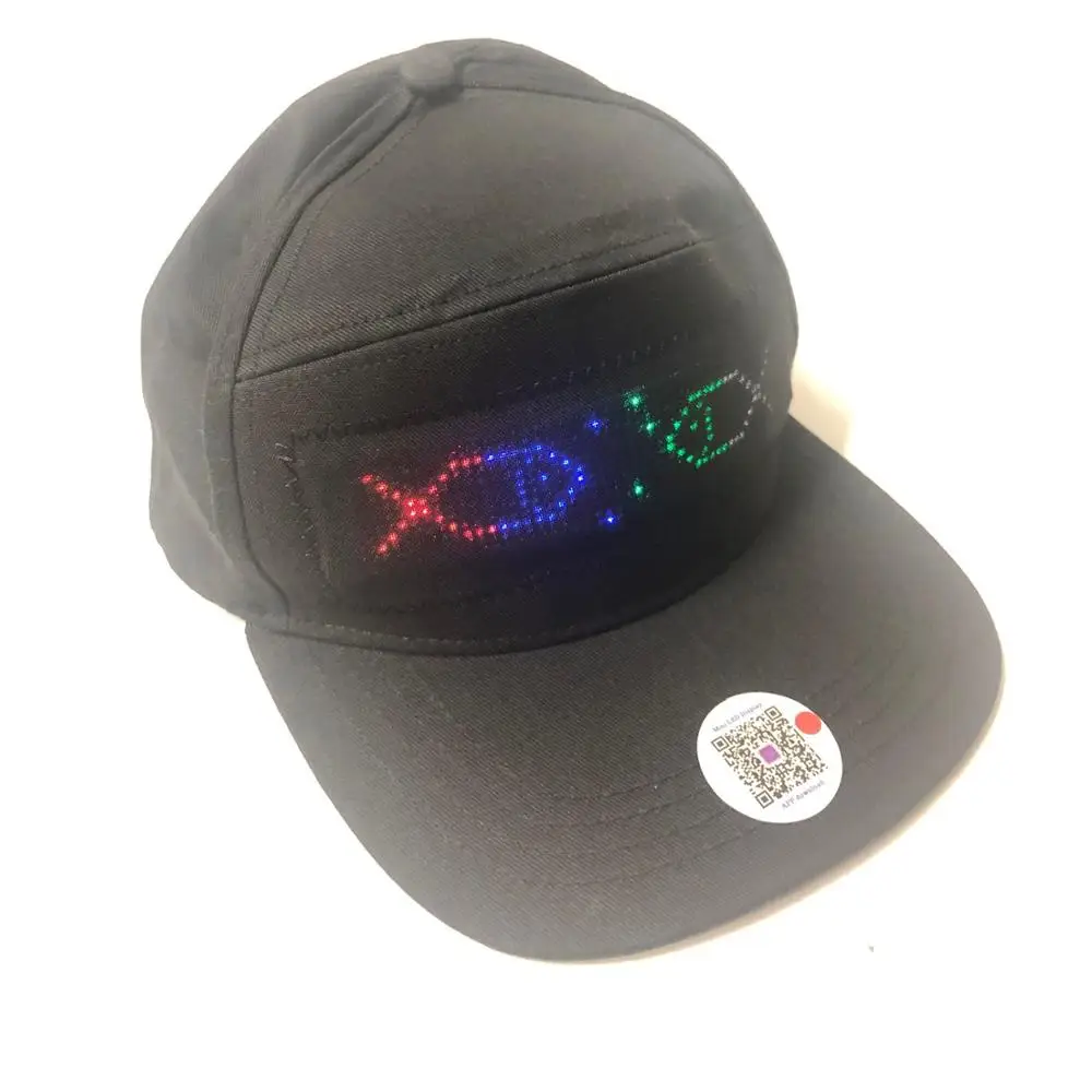 Фиксированная шапка с Bluetooth и светодиодной подсветкой 4 цвета|Светодиодные