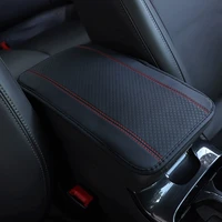 universal pu leather car armrest pad cover auto centre console box soft cushion mat car arm rest protector pad car accessories