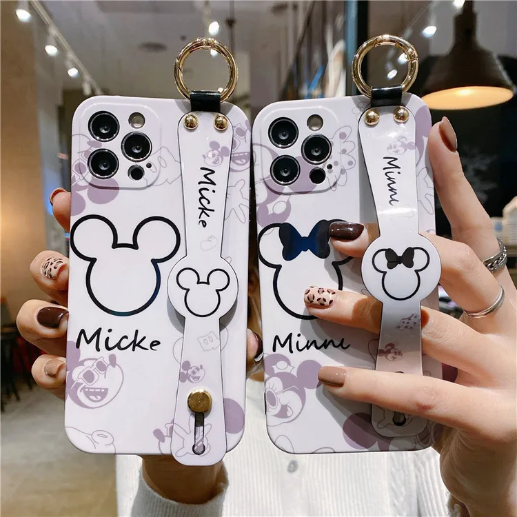 

New 2021 Disney for iPhone 7/8/Plus X/XS/XR/XS Max 11/11 Pro / 11Max/12/12pro/12min12promax Minnie Mickey couple Phone Case