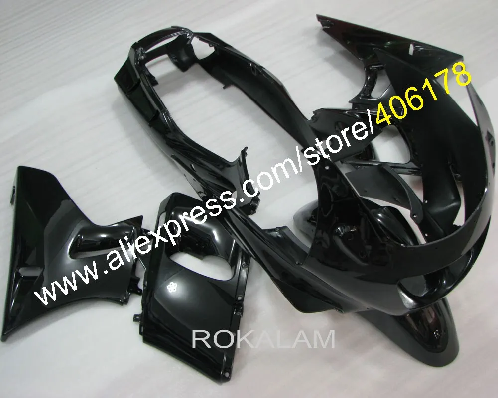 Для Kawasaki Ninja ZZR400 ZZR 400 93 94 95 96 97 98 99 00 01 02 03 все черный Обтекатели Kit (литья под