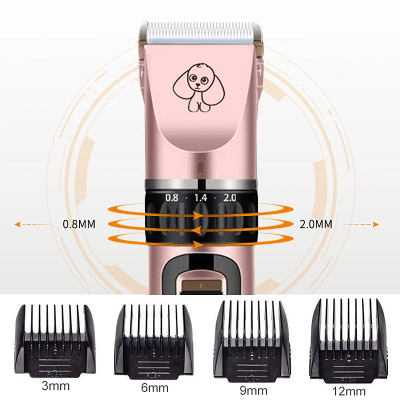

Pet Clipper For Dogs Hair Trimmer Electric Dog Clipper Cat/Rabbit Grooming Tool Hair Machine Remover Haircut For Animals