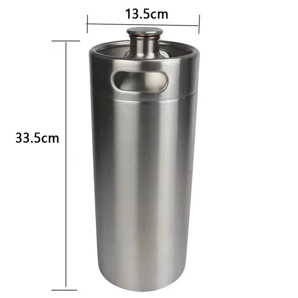 

Мини-бочка для выращивания бочонка, 4 л, для пива, домашнего пивоварения, нержавеющая сталь 304, бочка для пива, воды, для кофе