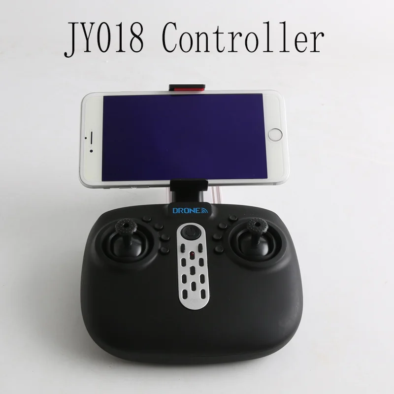 JY018 RC Дроны с камерой 720P игрушки мини складной селфи Карманный Радиоуправляемый Дрон 2,4 ГГц Wifi FPV g-сенсор высота удержания вертолет - Цвет: only controller