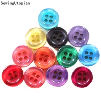 100pcs resin shirt buttons for sewing scrapbooking craft decorative accessories loose button 10mm 11mm sewing button accessories