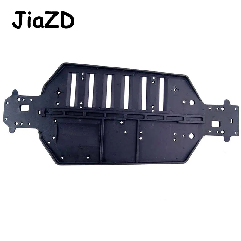 HSP 04001 черный пластик шасси для 1/10 RC модель автомобиля 4WD багги Грузовик Monster Bigfoot