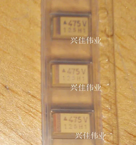 

Original 10pcs/ 35v4.7UF 475 4.7UF 35V C6032 C 1812 Tantalum Capacitor