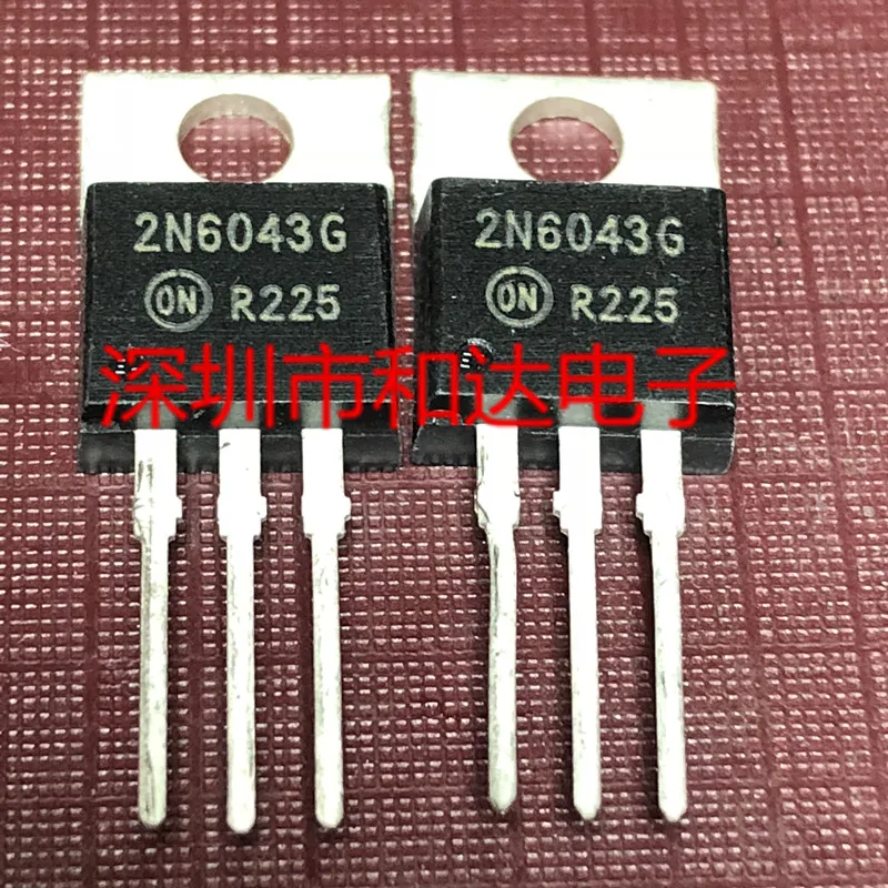 

2N6043G TO-220 60В 8A