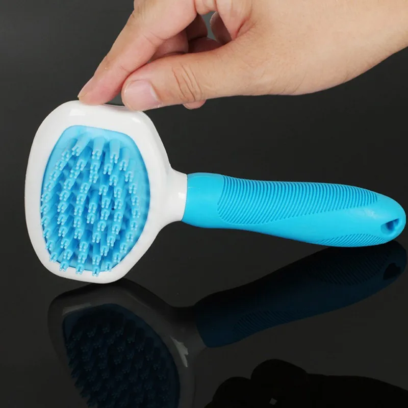 Устройство для груминга собак душ чистящая щетка ванны силиконовая Массажная