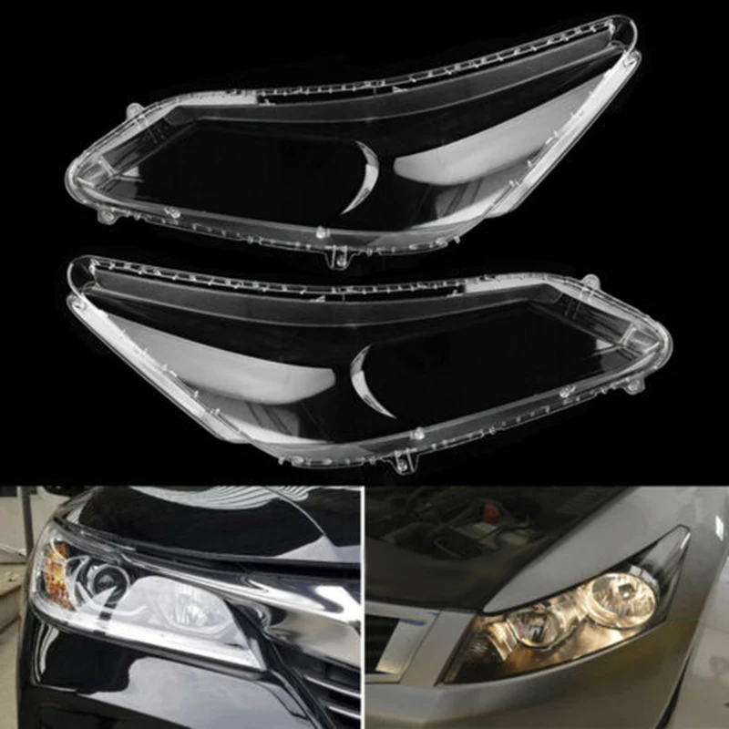 Автомобильные прозрачные фары Крышка объектива Замена оболочка для Honda Accord 2013-2017g