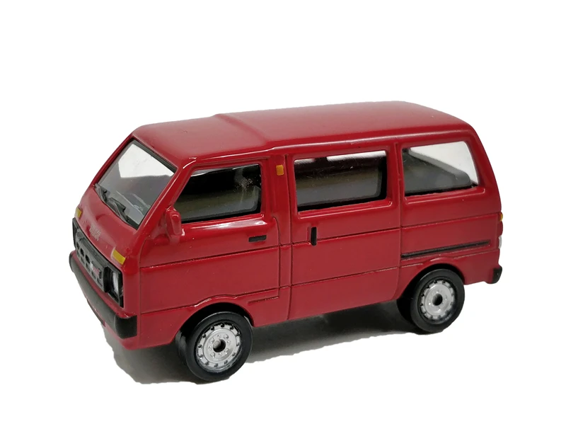 China TianJing Red 1:50 Daihatsu Hijet 1984 литая модель автомобиля - Цвет: China TianJing Red