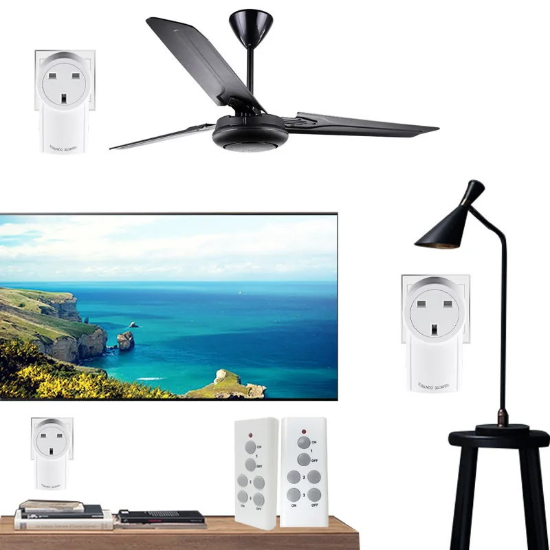 Для Великобритании умная розетка беспроводной пульт дистанционного управления