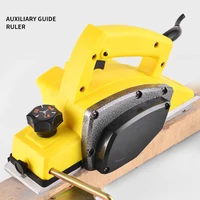600w wood planing electric planer wood cutting electric plane adjustable depth woodworking portable tools processing machines