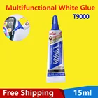 Клей для ремонта T9000, клей для фоторамки, клей для экрана с деформацией, клей для ЖК-экрана, белый клей, оригинальный клей для дрели, 15 мл