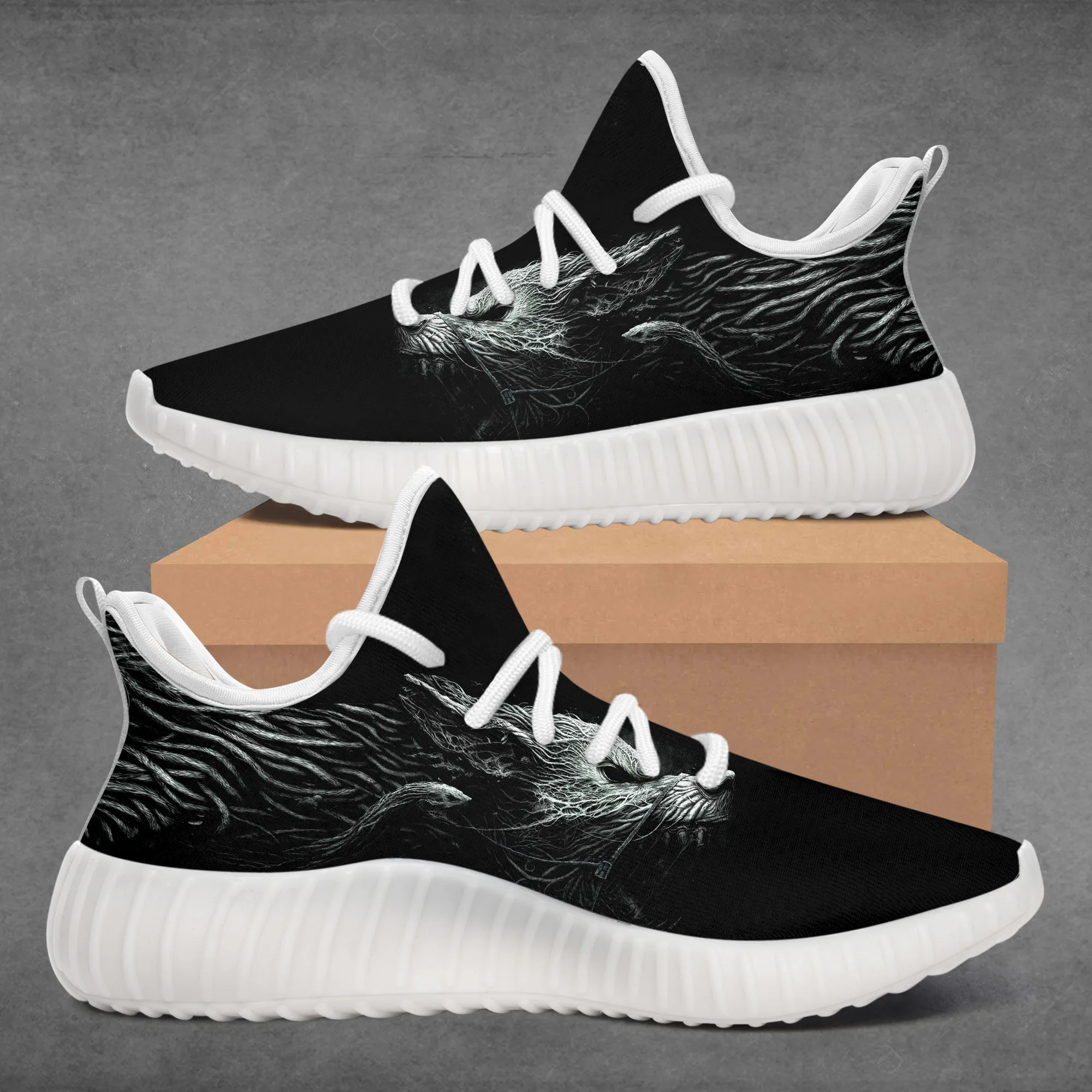 

Custom WOLF-ZOMBIE Diy Sports Sneakers Running Shoes