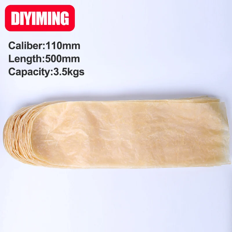 1 шт для колбасных изделий Ширина 172 мм Diameter110mm Длина 500 Salame корпус дома изготовить