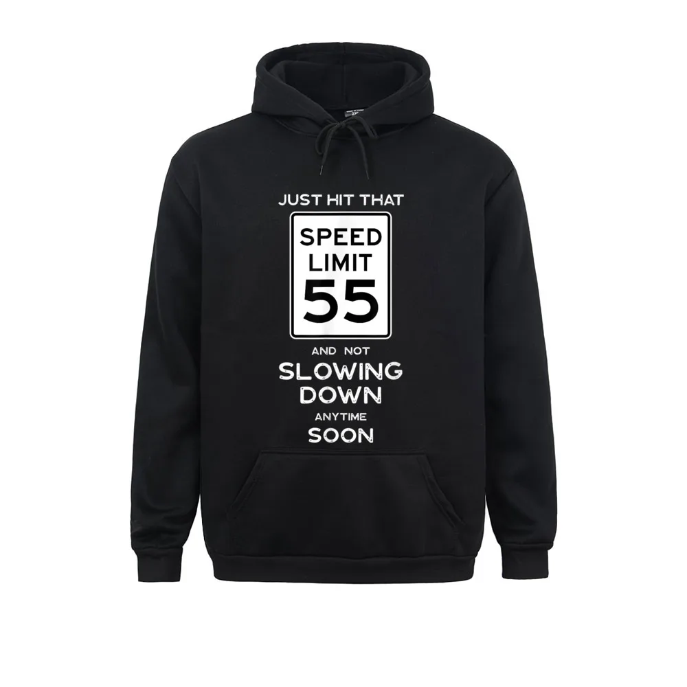 

55th Birthday Speed Limit Sign Auto Mechanic Car Racing Fan Long Sleeve Hoodies Ostern Day Men Sweatshirts Anime Clothes Faddish