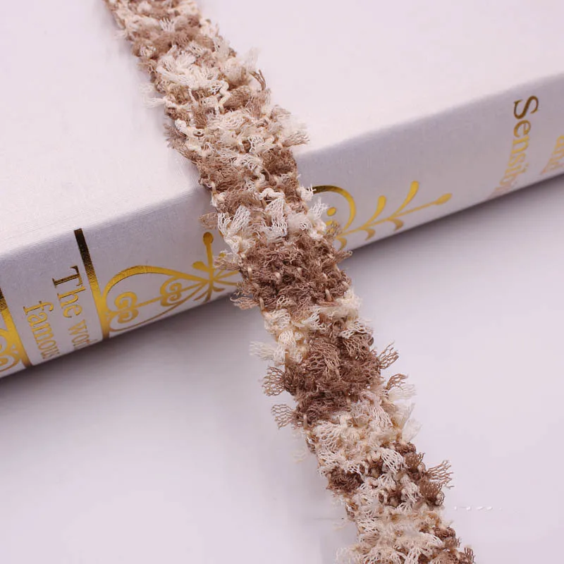 

1 Yards Lace Trim Ribbon Sewing for Clothing Costume Accessories DIY Appliques Lace Embroidery