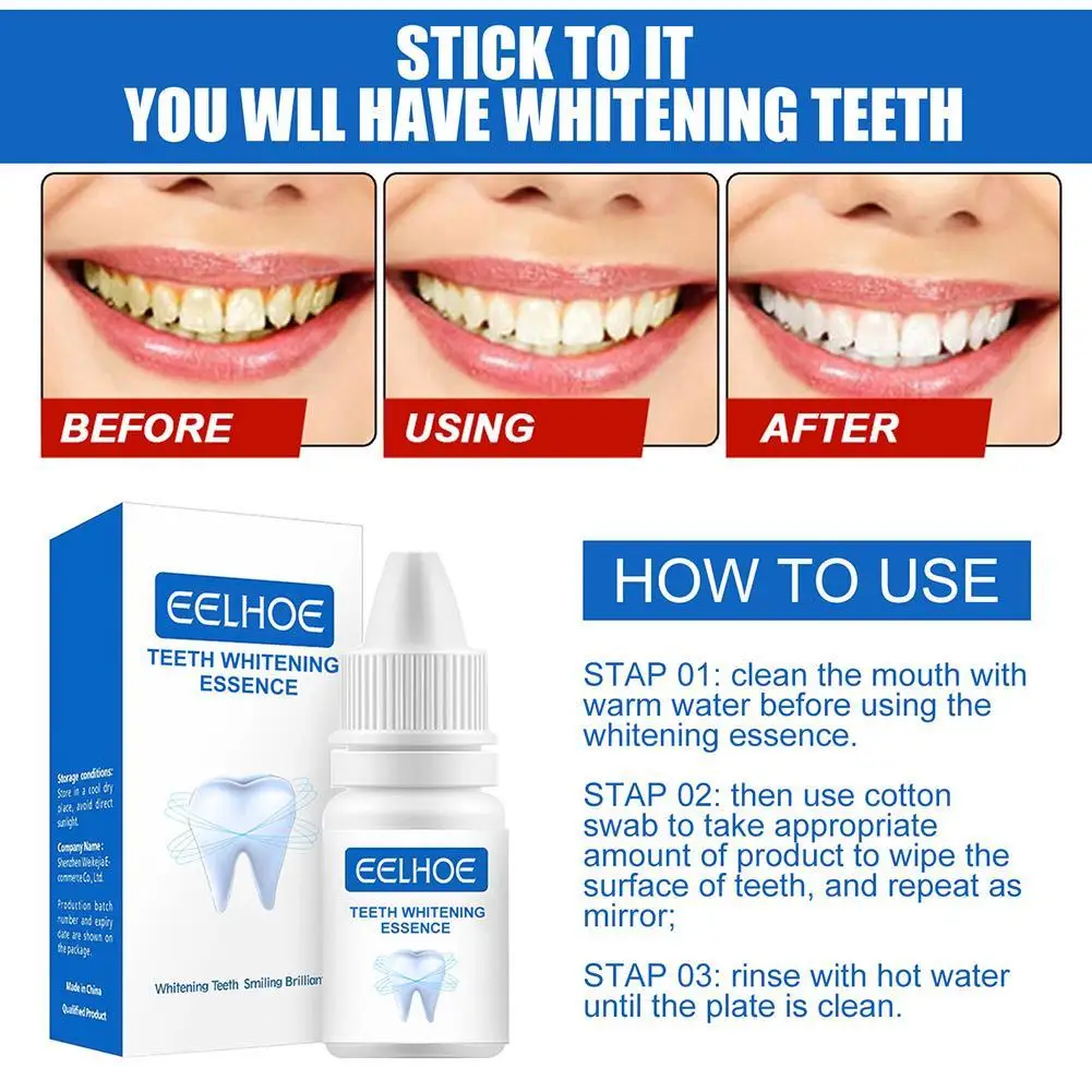 

Teeth Whitening Essence Powder Clean Oral Hygiene Whiten Teeth Remove Plaque Stains Fresh Breath Oral Hygiene Dental Tools