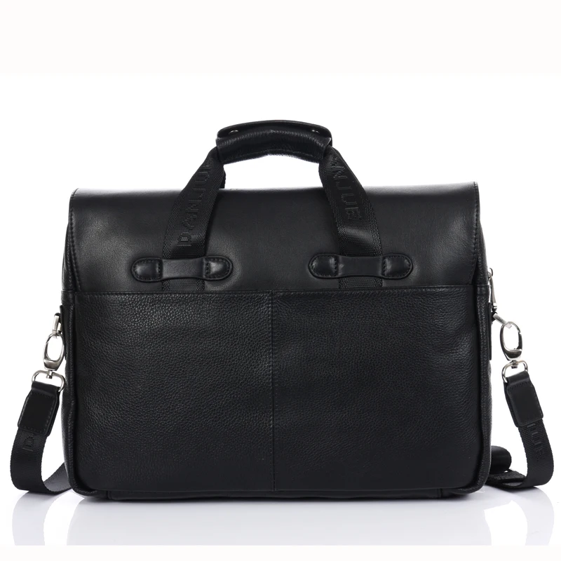 Vintage Genuine Leather Bag Men Briefcase Laptop Bolsas Brand Handbags Shoulder Bags Business Leather Sac Men Travel Bags