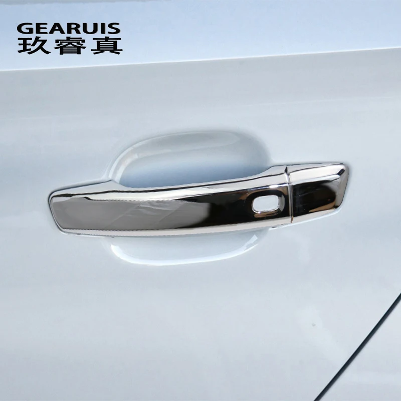 

Стайлинг автомобиля, дверная ручка, наружная дверная чаша, защитные чехлы на запястье, наклейки, отделка, наклейки для Audi A3 8V, автомобильные ...