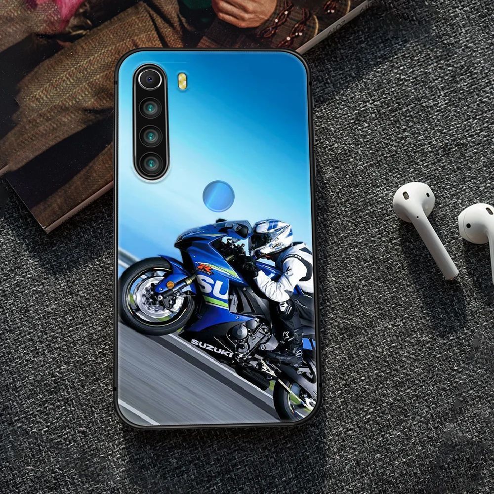 

SUZUKI Car logo Phone Case Cover Hull For XIAOMI Redmi 7a 8a S2 K20 NOTE 5 5a 6 7 8 8t 9 9s pro max black cell cover luxury back