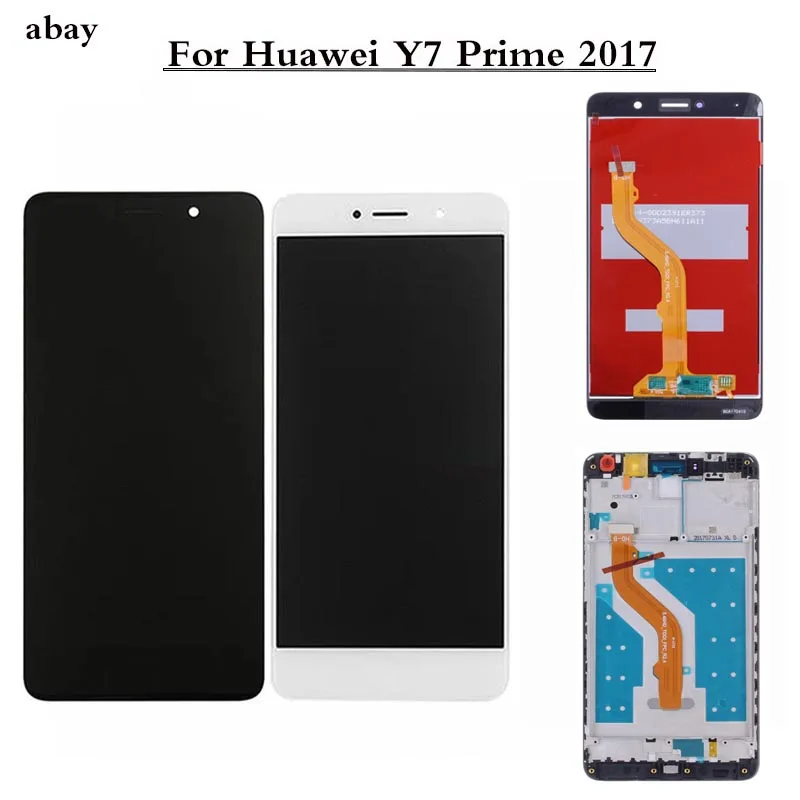 ЖК дисплей для HUAWEI Y7 Prime 2017 дигитайзер сенсорного экрана Huawei TRT L21 L21A L21X LX2 LX1 LX3 5