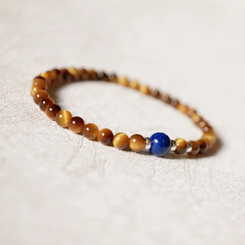 Ювелирные изделия с лилиями натуральный тигровый глаз лазурит стрейчевый