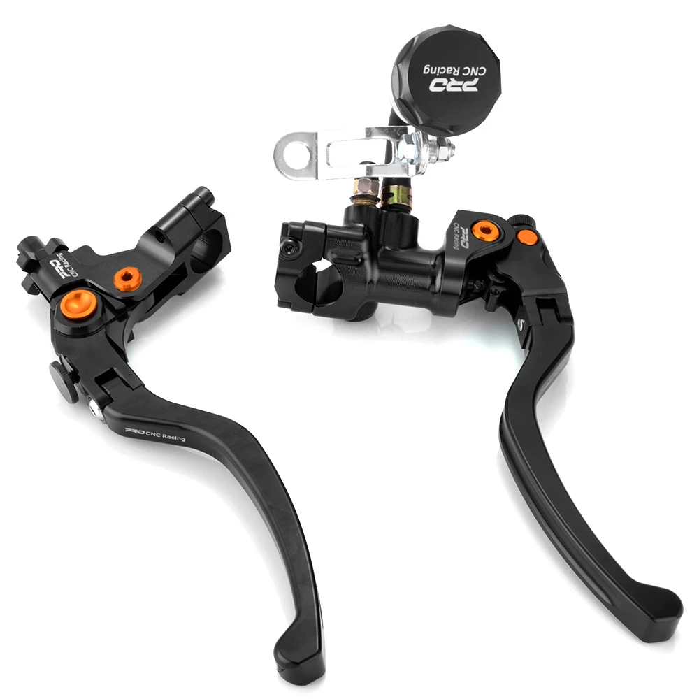 

Motorcycle 7/8" Brake Clutch Master Cylinder Hydraulic Pump Lever for Yamaha Suzuki Honda KTM 22mm Handle 400 to 1000 c.c