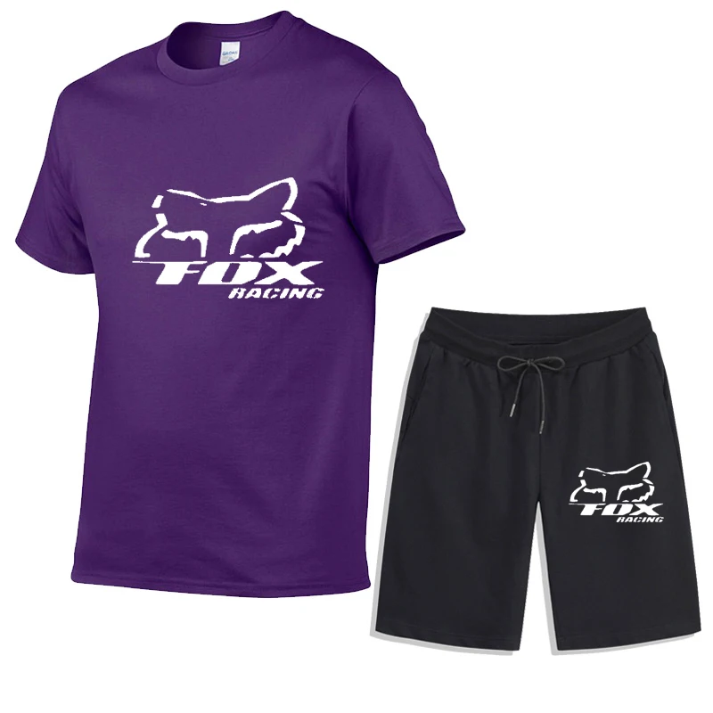 

2021 new hot letter printed T-shirt sports suit couple quick dry casual running suit summer short sleeve shorts 2-piece set