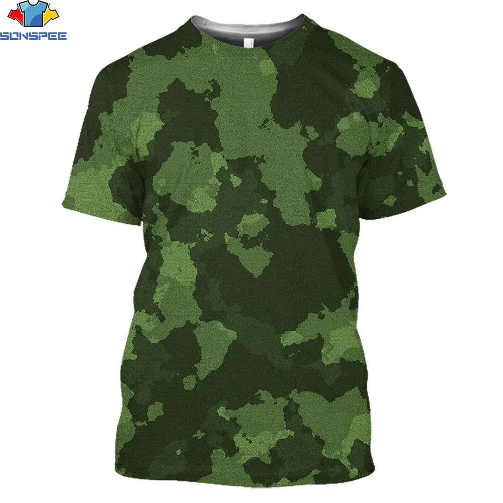 

SONSPEE 3D Summer New 3D T Shirt Men Short Sleeve Shirt T Shirts Camouflage Interesting Pattern 3D T-Shirt Mens Street Clothing