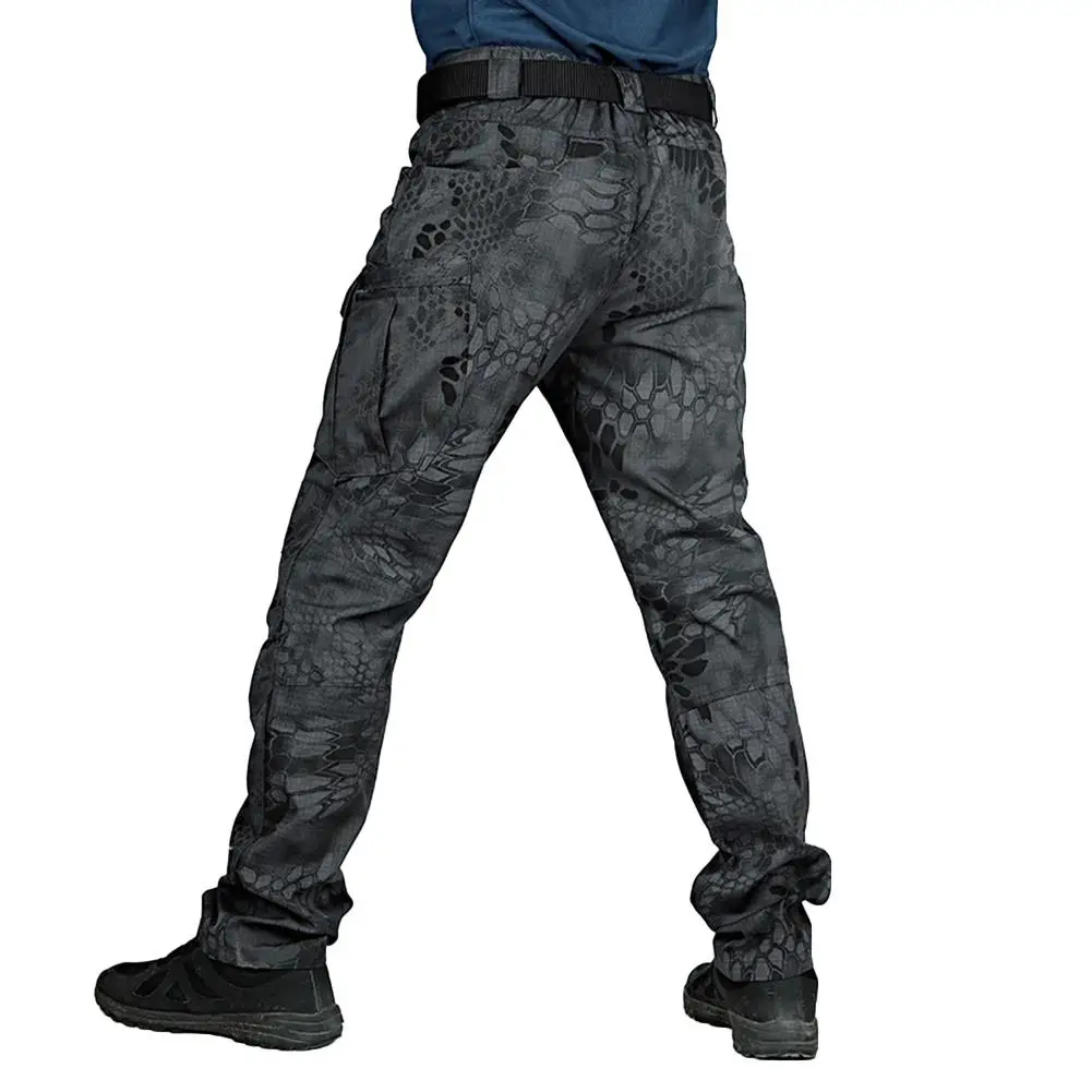 

Men Camo Multi-Pockets Quick Dry Outdoors Sports Tactical Trousers Cargo Pants